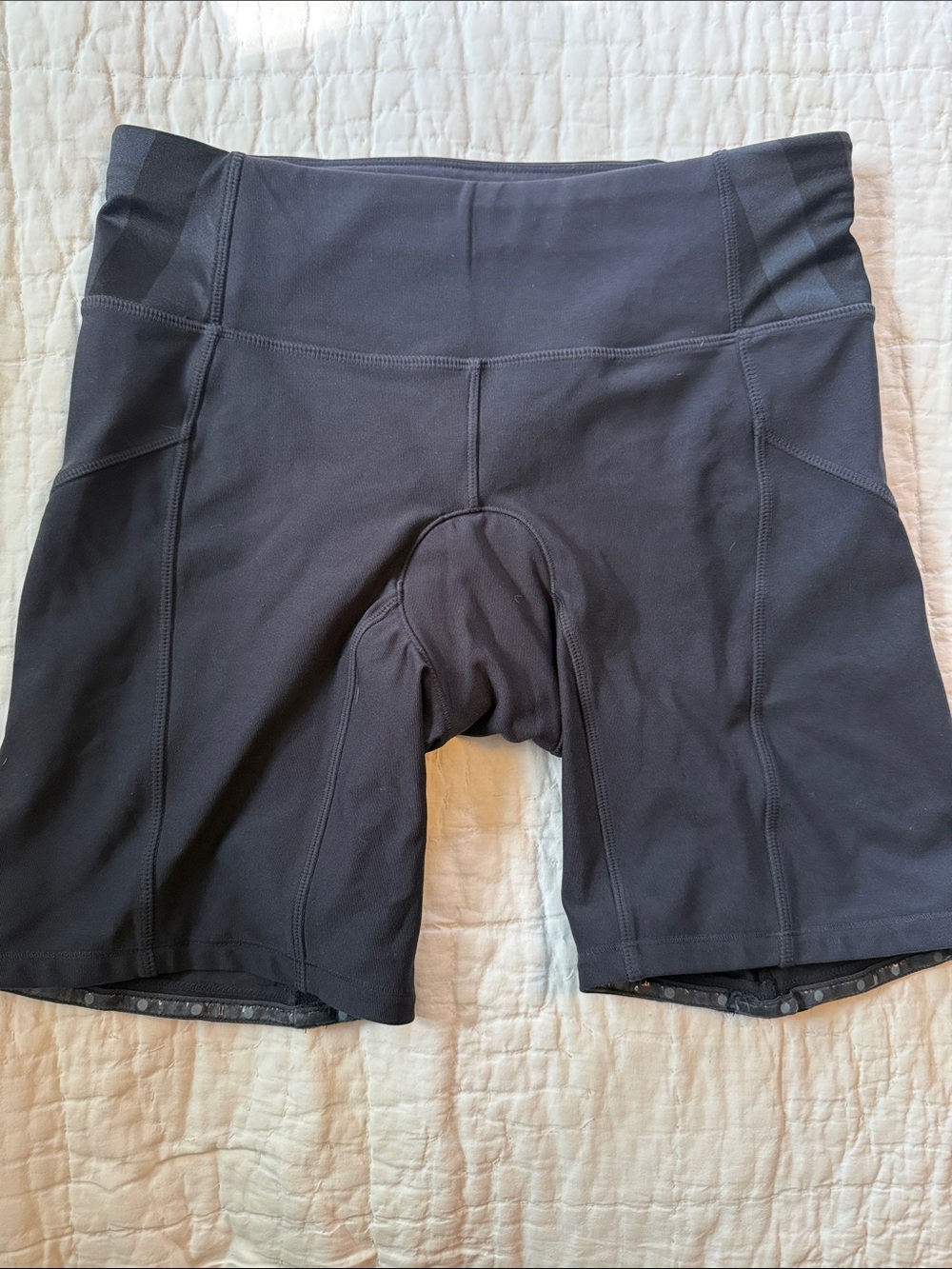 Mondetta Black Women’s Bike Shorts with Padded Seat